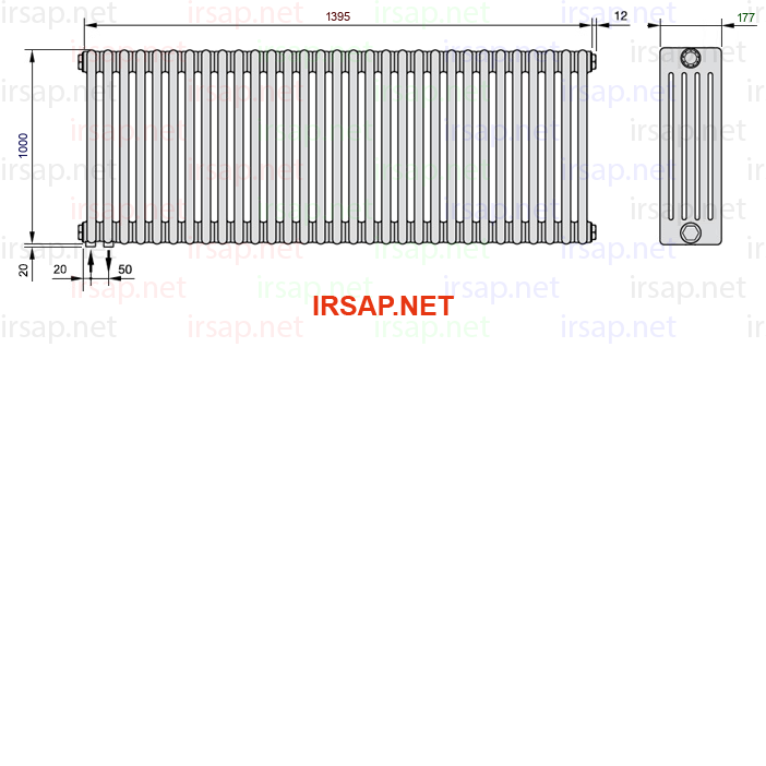 Радиатор IRSAP Tesi 51000/31 T18 CL 01